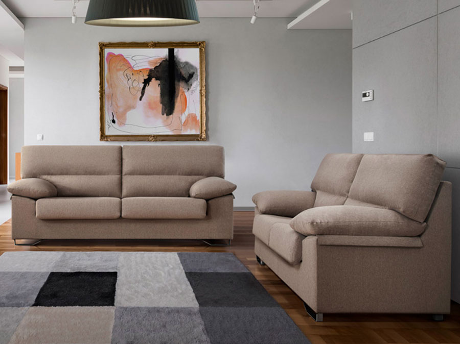 Sofá a dos piezas modelo 2104